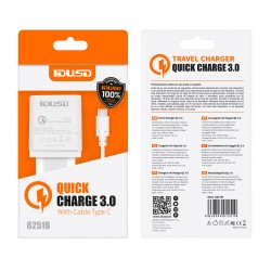 CARREGADOR QUICKCHARGE 3.0...