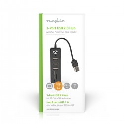 USB Hub | 3-Port | USB 2.0...